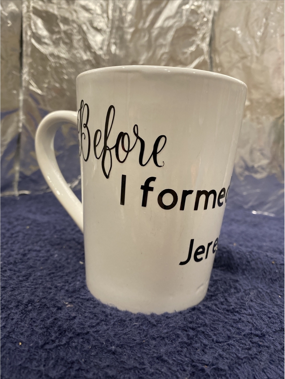 Jeremiah 1 Verse 5 Before I Formed You ….￼ Bible Coffee Cup Mug